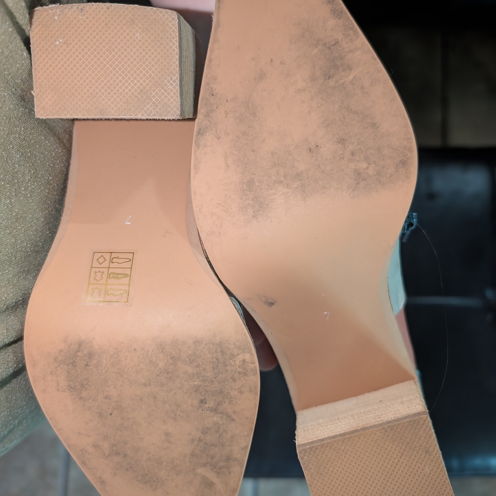 Colorful Patchwork Knee-High Boots - image 6